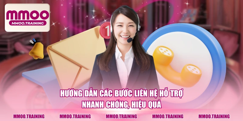 Hướng dẫn các bước liên hệ hỗ trợ nhanh chóng, hiệu quả